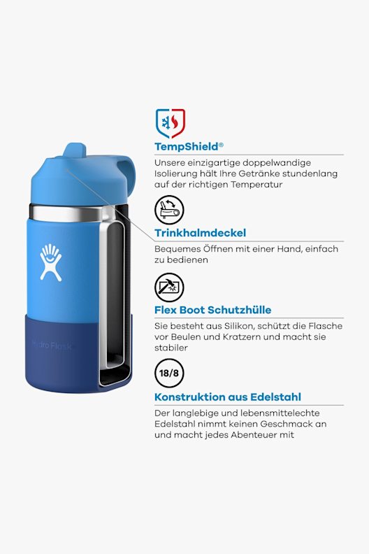 Hydro Flask Wide Mouth 355 ml borraccia bambini