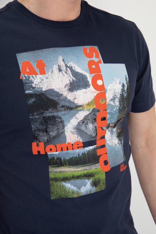 Jack Wolfskin Lake Morning t-shirt hommes