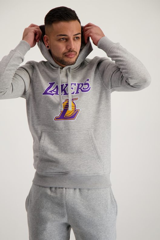 New Era NBA Los Angeles Lakers hoodie uomo