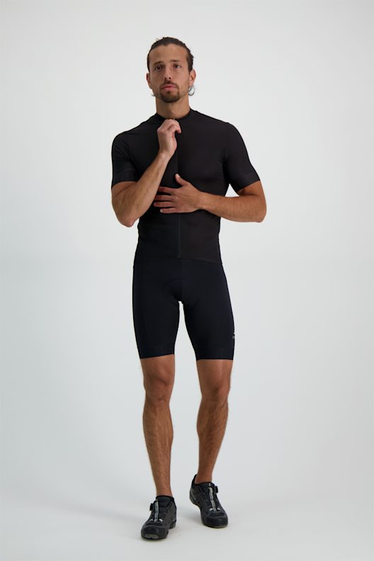 Odlo Zeroweight Cargo Radhose Herren – Mit Trägern, Mesh-Taschen, Elastic Interface Polster