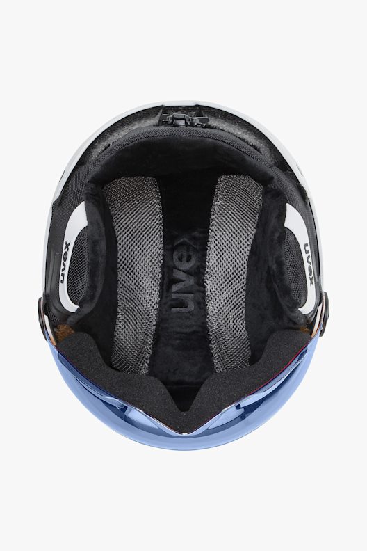 uvex rocket jr visor 白 スキー スノボ ヘルメット 子供 uvex