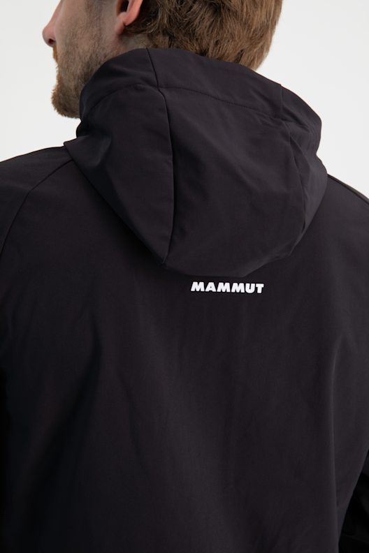 Veste Softshell Mammut Homme XL - Noir - SoftTech - Occasion Très Bon état