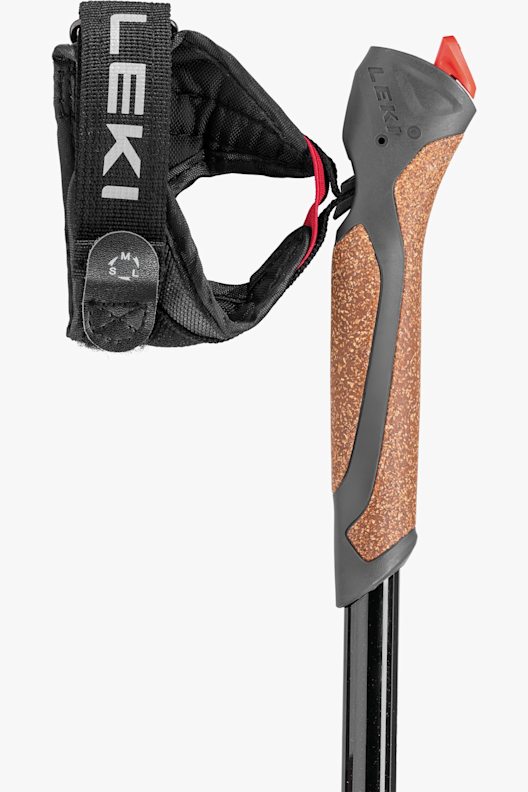 LEKI Pacemaker Bâton De Marche Nordique Mixte - Léger Carbone 85% Avec Trigger Shark
