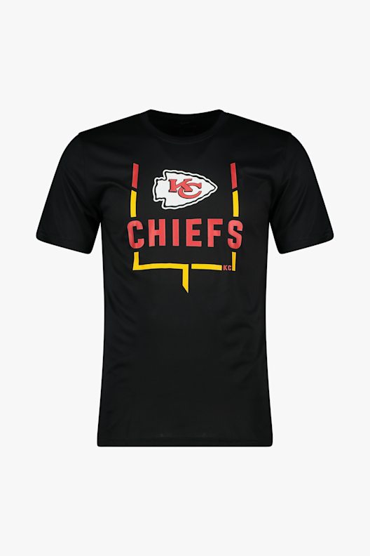 Nike KANSAS LEAGUE KAISERS チャンピオン Tシャツ Nike Kansas City Chiefs Legend Goal Post Herren T-Shirt in schwarz