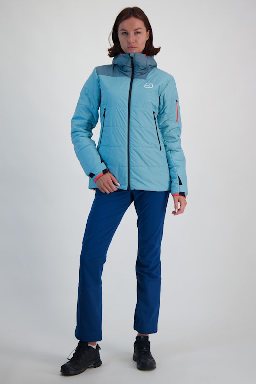 Ortovox Swisswool Zinal Damen Midlayer in hellblau kaufen