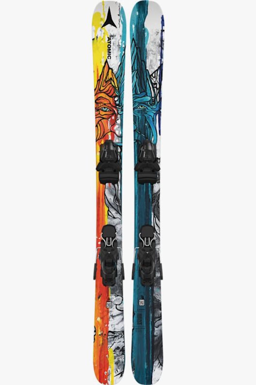 ATOMIC Bent Chetler Mini 153-163 Kinder Ski Set 23/24 in blau