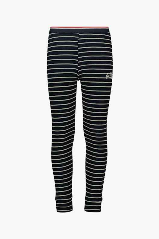 Odlo Bl Bottom Long Active Warm Kids - Diving Navy Intimo - Bambino, Unisex Bambini, Diving Navy, 80
