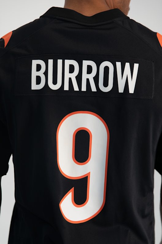 20201 WOMENS Cincinnati Bengals JOE BURROW V-Neck Football Jersey Shirt BLACK