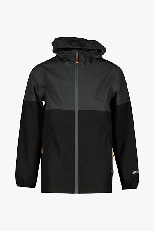 RUKKA Travellight Kinder Regenjacke in schwarz kaufen