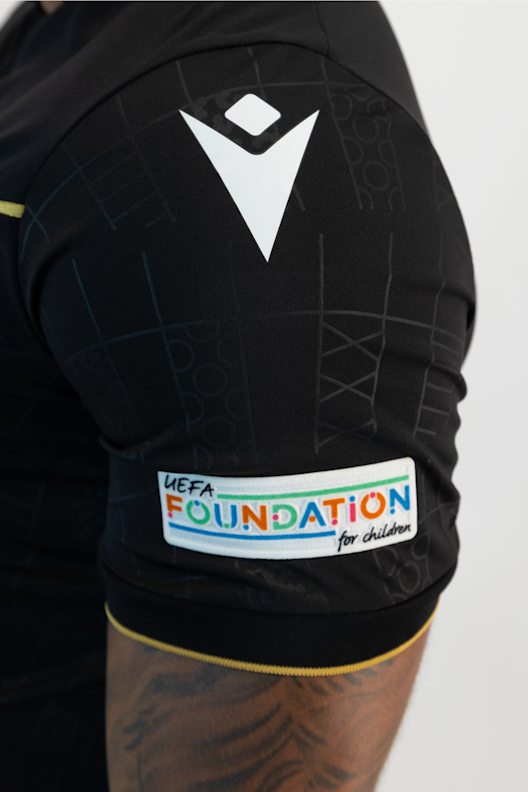 Maillot Arbitre RFEF Espagne Noir – Macron, édition 2022/24, Homme