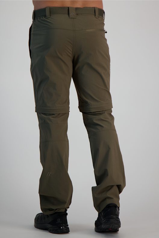 Maier Sports Pantalon D'extérieur Tajo 2 Zippé Pour Homme - Pantalon De Randonnée Respirant