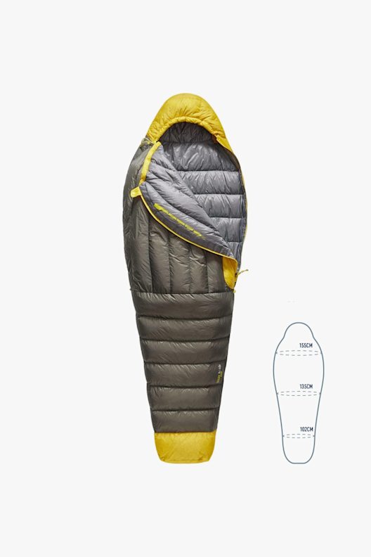 Sea to Summit Spark 7°C Regular Schlafsack ZIP L in grau kaufen