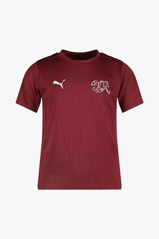 Compra Svizzera Training t-shirt bambini Puma in rosso