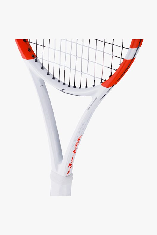 ラケット(硬式用) Babolat Pure STRIKE100 Babolat Pure Strike 100 - besaitet - Tennisracket in rot-weiß