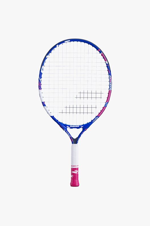 Raquette De Tennis Enfant 17 Pouces AMA SPORT - Rose, Aluminium Léger - Pour Débutants 2-3 Ans - Avec Sac