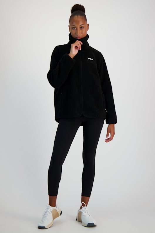 Fila Oacala Teddy Damen Fleecejacke in schwarz kaufen