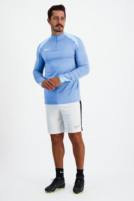 Nike Dri-FIT Strike 1/2 Zip Herren Longsleeve in blau kaufen