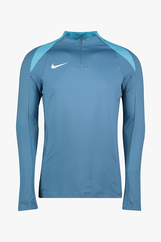 Nike Dri-FIT Strike 1/2 Zip Herren Longsleeve in blau kaufen