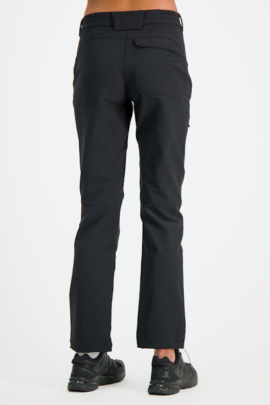 Maier Sports Rechberg Pantaloni Da Trekking Donna - Impermeabili, Elastici, Asciugatura Rapida, Nero, Taglia 21 (W33/L30)