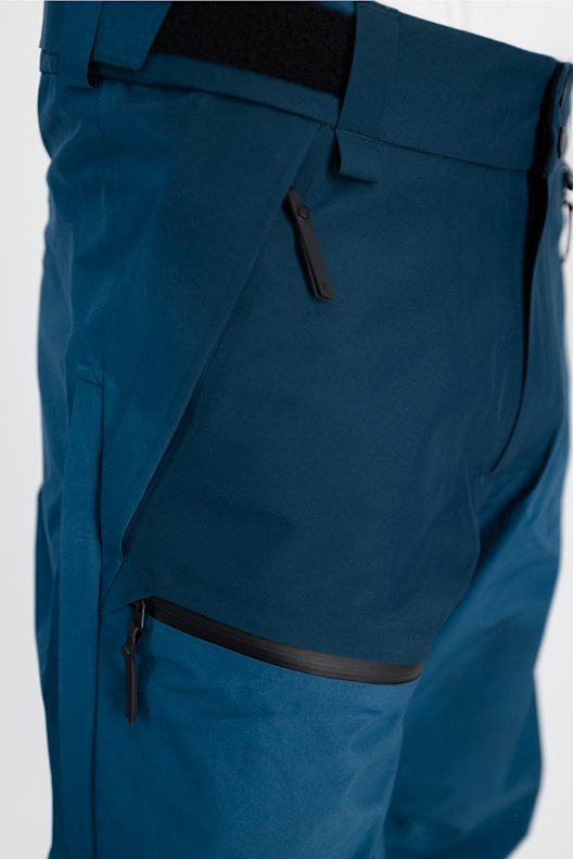 Jean pour homme avec fermeture éclair - Pantalon en jean extensible pour homme - Style décontracté et élégant - Coupe ajustée - Cordon de serrage - Avec poches à fermeture éclair