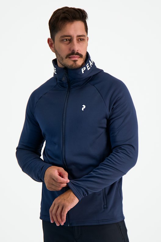PEAK PERFORMANCE Rider Zip Hood Herren Midlayer in navyblau kaufen