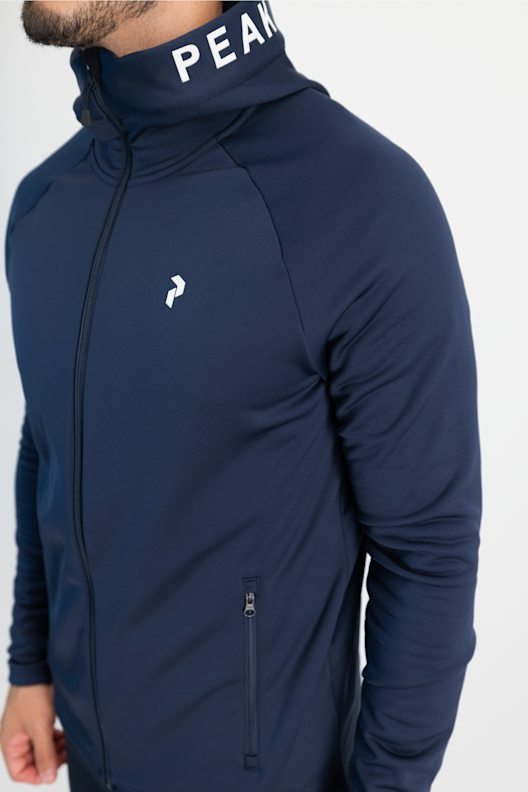 PEAK PERFORMANCE Rider Zip Hood Herren Midlayer in navyblau kaufen