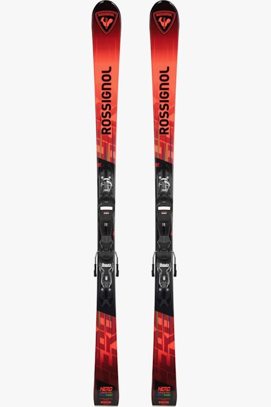 Rossignol Hero Multi-Event 140-150 Kinder Ski Set 24/25 in schwarz