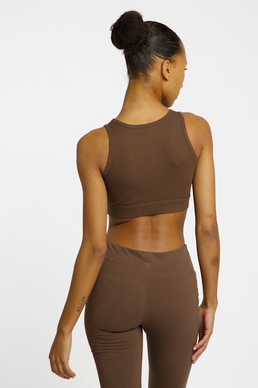 CRZ YOGA Damen Sport Yoga Longline BH- Abnehmbare Polsterung,Ohne Bügel CRZ YOGA Damen Sport Yoga Longline BH- Abnehmbare Polsterung,Ohne Bügel