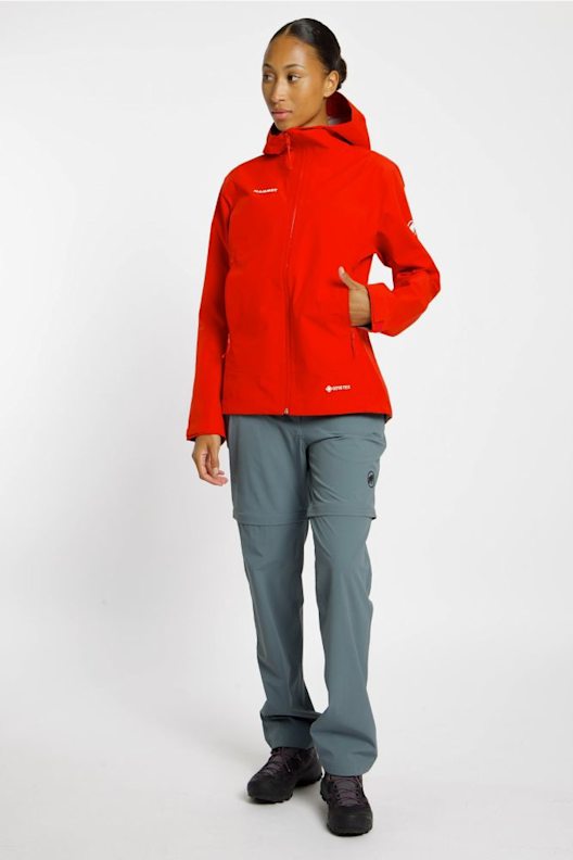 MAMMUT Crater Light Hooded Gore-Tex® Damen Outdoorjacke in rot