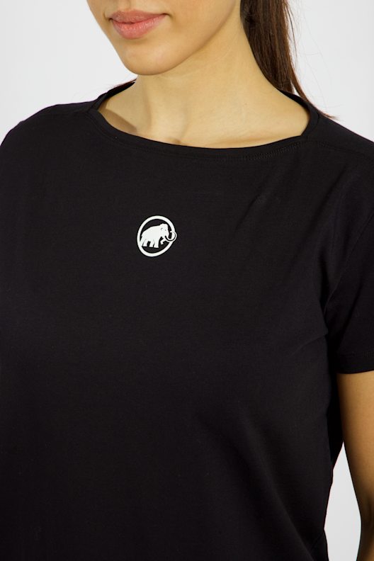 Tshirt noir femme chic en crêpe de laine Made in France