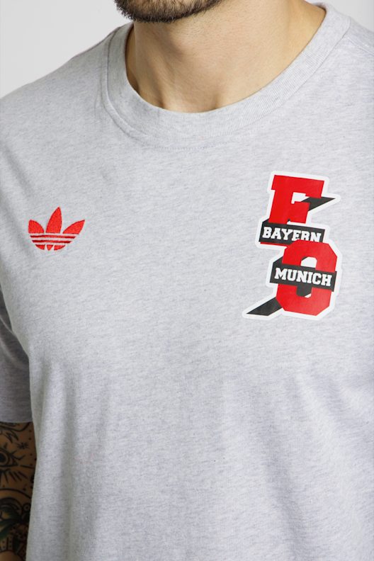adidas Performance FC Bayern München VRCT Herren T-Shirt in grau