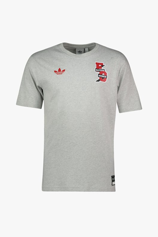 adidas Performance FC Bayern München VRCT Herren T-Shirt in grau
