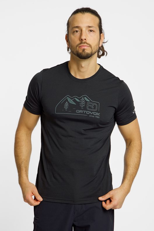 Ortovox 120 Cool Tec Mtn Stripe T-Shirt - Men's - Spry - View #14