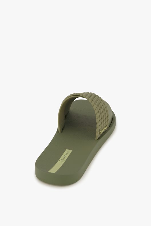 Ipanema Street II FEM – Infradito Donna Verde Scuro – Taglia 41/42 – Suola Sagomata Antiscivolo E Cinturini In Materiale Organico