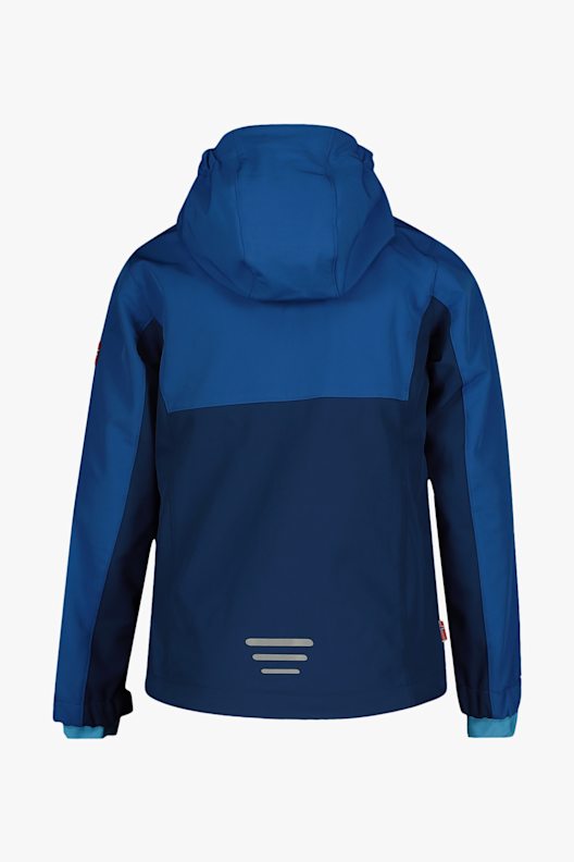 Trollkids Kristiansand Kinder Softshelljacke in blau kaufen
