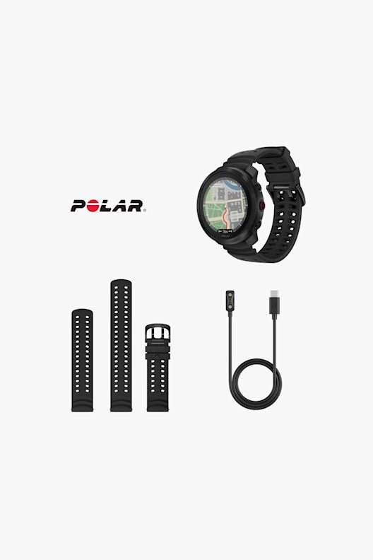 Polar Vantage M3 Smartwatch Multisport AMOLED, GPS Doppia Frequenza, Batteria 7 Giorni, Nero - 2