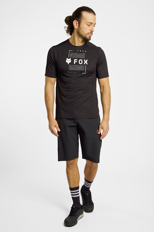 Pantalones Cortos Ciclismo Fox Ranger - Con Forro Negro Talla 34