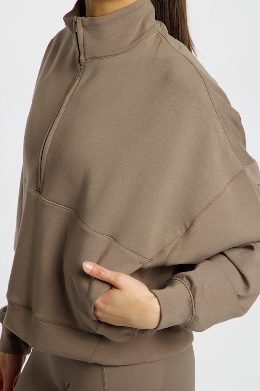 Nike 24.7 ImpossiblySoft Damen Pullover in taupe kaufen