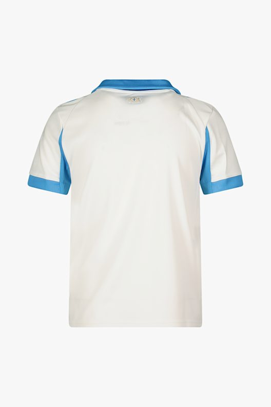 Maillots De Foot Vintage / Rétro - The Football Market - Maillot De Football Vintage Domicile Enfant Olympique De Marseille 2013 2014