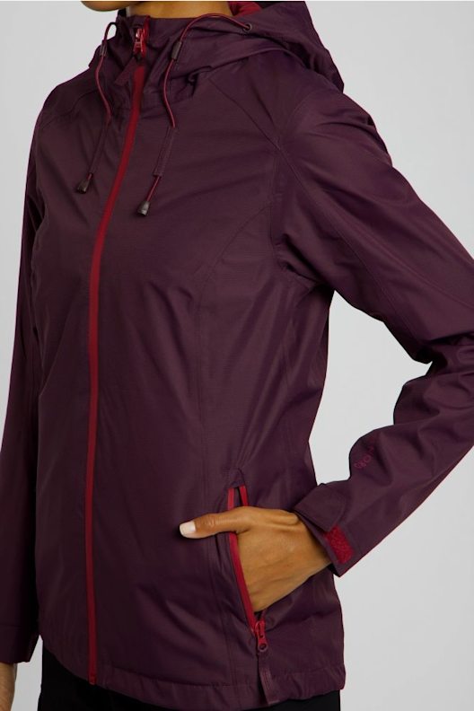Joules Loxley Print Manteau imperméable, Navy Peony, 46 Femme Joules Loxley Print Manteau imperméable, Navy Peony, 46 Femme