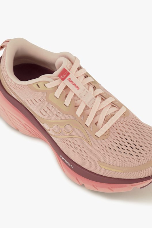 Saucony Guide 10, Scarpe Da Corsa Donna Con Supporto Pronazione, Ammortizzazione EVERUN, Pelle Sintetica E Tessuto, Ideali Per Runner
