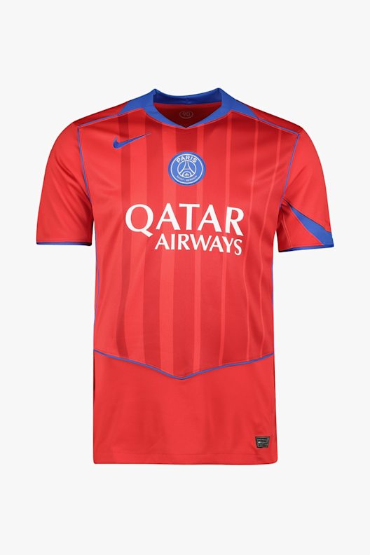 Maillot avant match PSG rouge sur