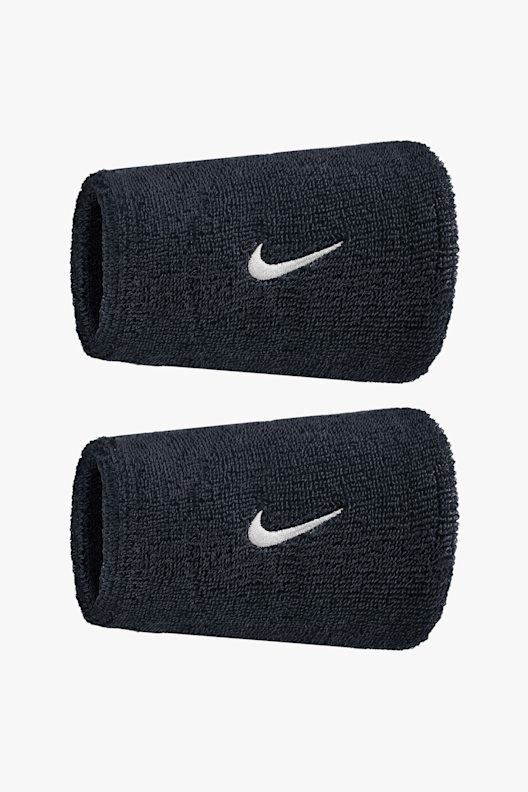 Lot De 2 Bandeaux Sport En Coton éponge Blanc - Taille Ajustable, Lavables