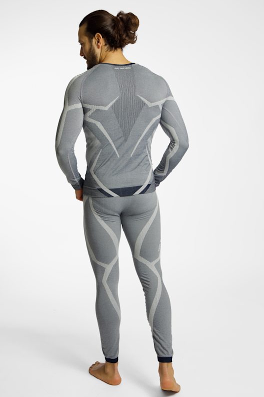 Sous-vêtements Thermiques Homme Hiver – T-shirt Manches Longues + Pantalon Polaire – Sport, Ski, Randonnée - 5