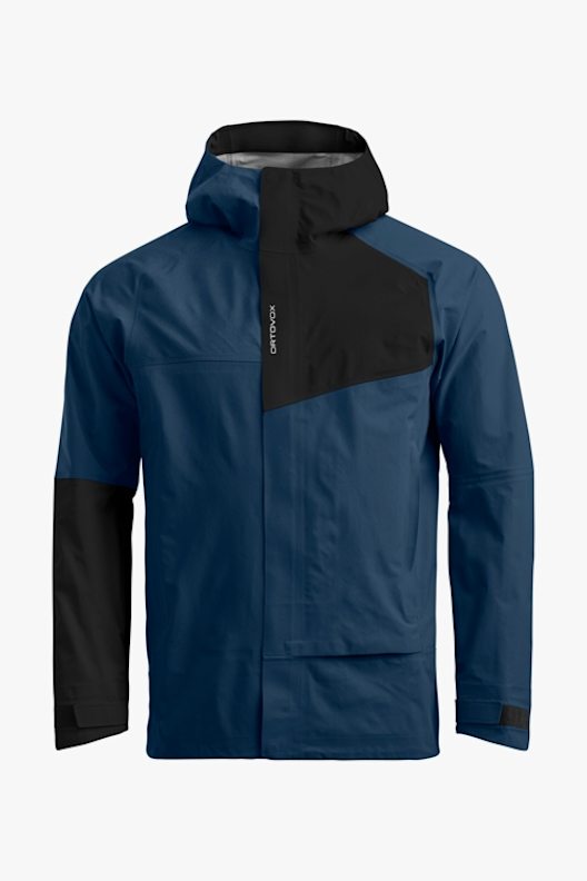 d Ortovox Seceda 3L Herren Outdoorjacke in ozeanblau kaufen