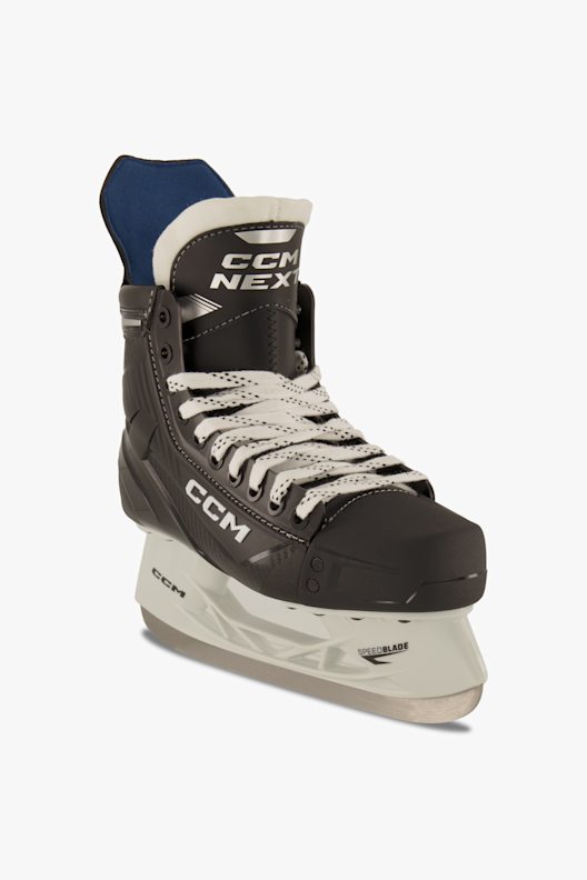 Ancienne Paire De Patins à Glace En Cuir Pour Enfant - Déco Loft Vintage