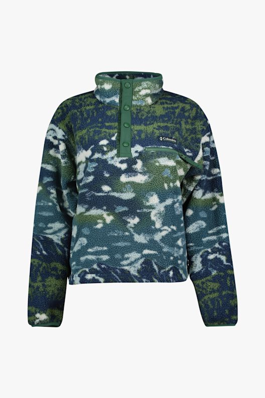 ガルム Columbia Helvetia™ II Cropped Sherpa Half Snap Printed Damen