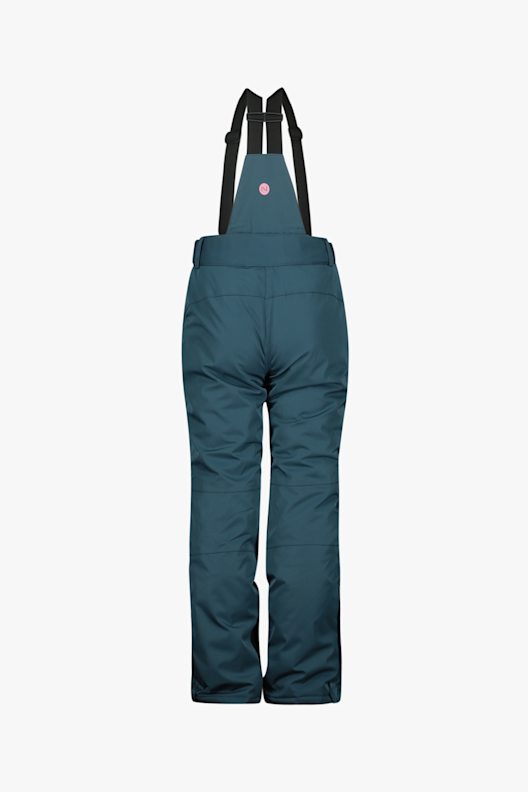 FEESHOW Combinaison De Ski Capuche Enfant Fille Jumpsuit Manches Longues Coupe-Vent Alpinisme