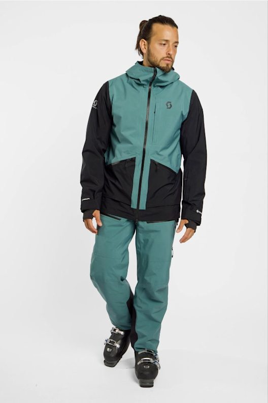 Veste De Pluie Scott RC Pro GTX – Verte – Homme – Hiver 2024 (Neuf Avec étiquettes)