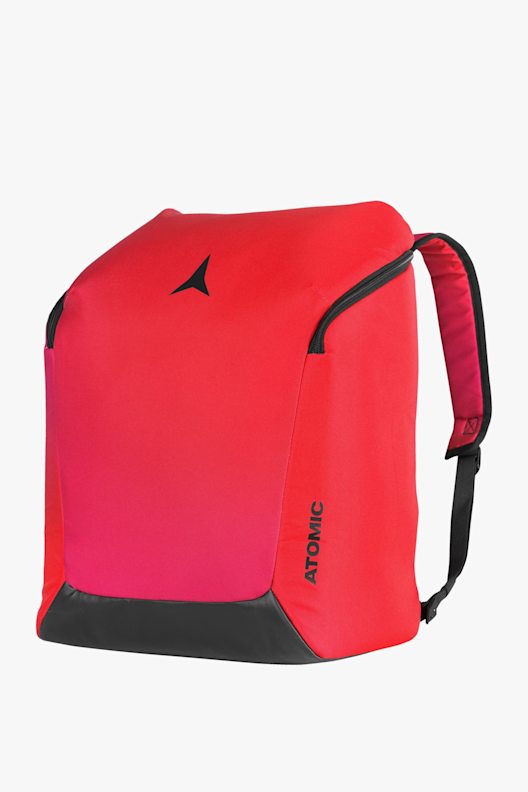 AUMTISC Zaino per scarponi da sci Borse da sci leggere per lo snowboard Bagagli da viaggio Resistente (45L, Nero